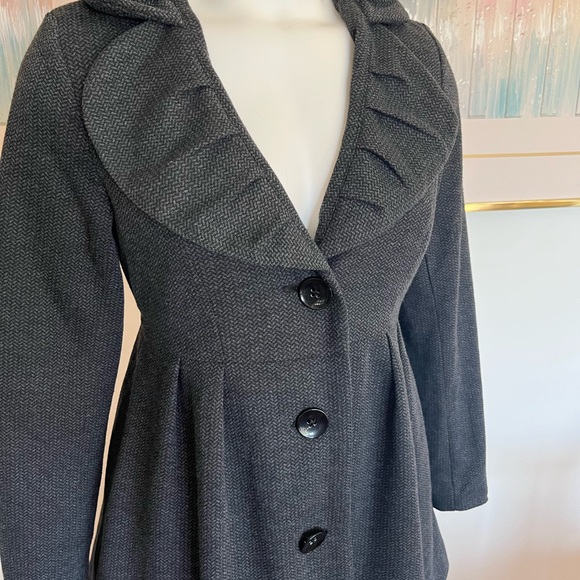 Vintage Carole Little babydoll lightweight jacket S/M - Picture 2 of 8